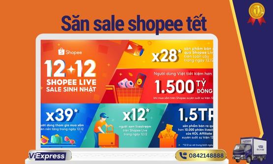 Săn sale shopee tết