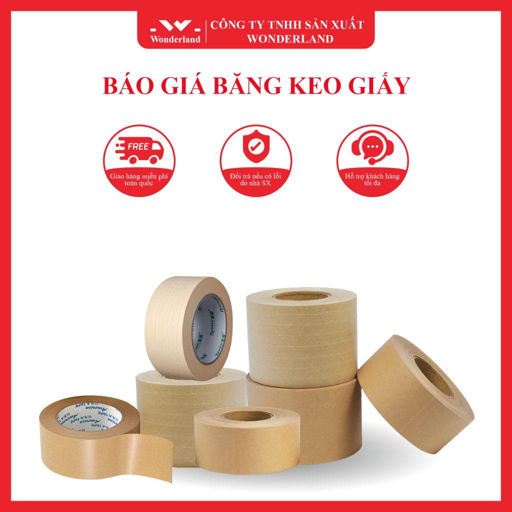 BÁO GIÁ BĂNG KEO GIẤY WONDERLAND