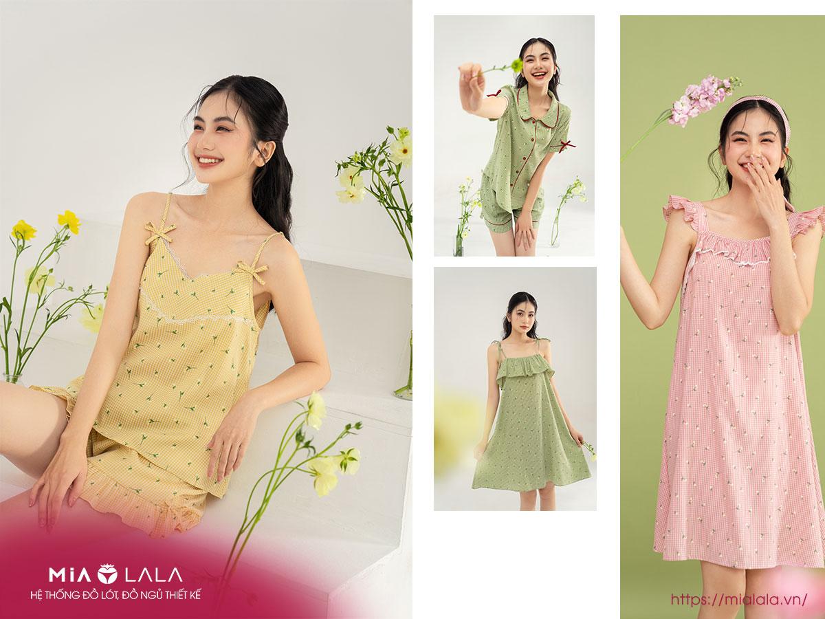 Váy mặc ở nhà mùa hè là kiểu váy có thiết kế thoải mái, chất liệu thoáng khí