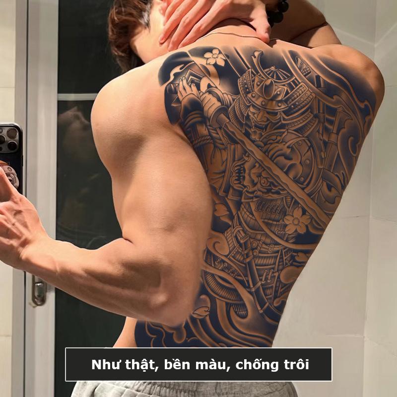 Hình xăm thảo dược Full lưng - BD-023