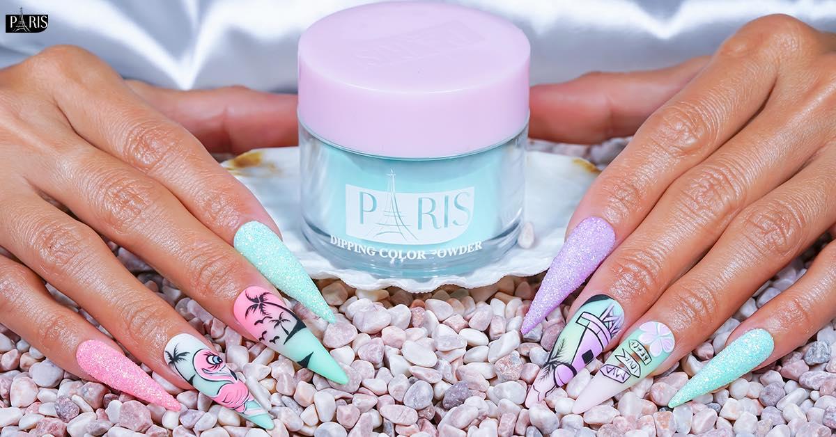 Sáng tạo bộ móng đẹp và ấn tượng với Paris Matching 3in1 – sản phẩm bột đắp và dip chất lượng cao