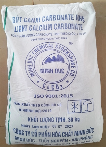 Calcium Carbonate – CaCO3 – Đá Vôi