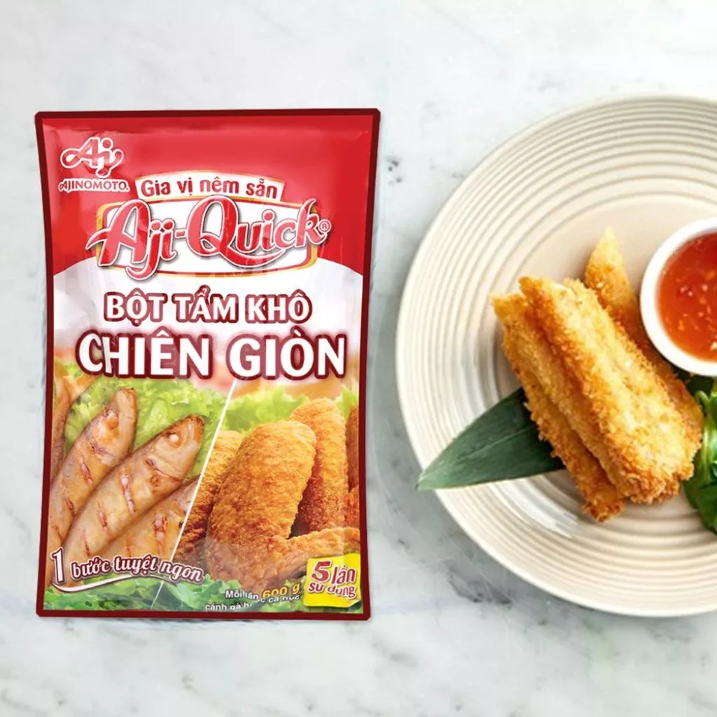 Bột chiên gà giòn Ajiquick gói 42g