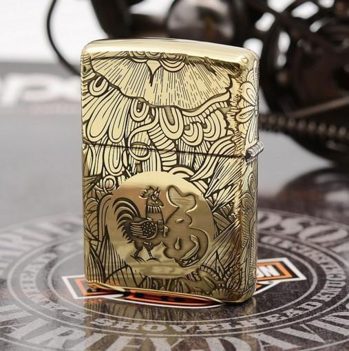 Thông tin về chiếc bật lửa zippo hình gà trống 1981