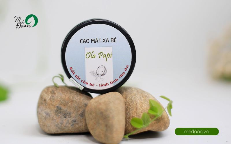 Cao mát xa bé Ola PaPi 20gr