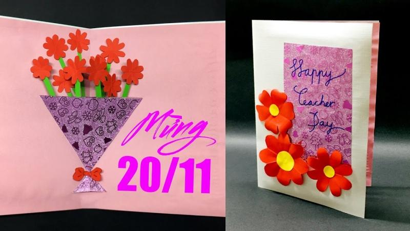 99+ mẫu thiệp handmade làm thiệp 20-11 sáng tạo nhất năm 2025
