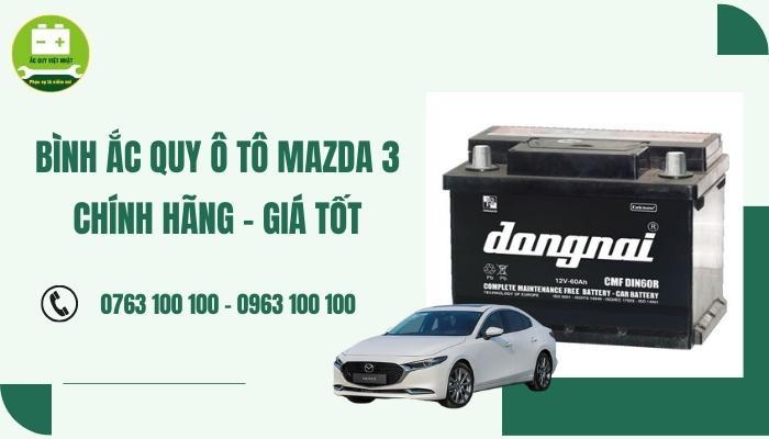 Ắc quy Mazda 3